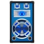 Skytronic Style Box Lautsprecher blau beleuchtet 600W Bild 1