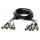 Multicore 4x XLR Male / XLR female Mikrofonkabel 10 Meter von Sirus Bild 1