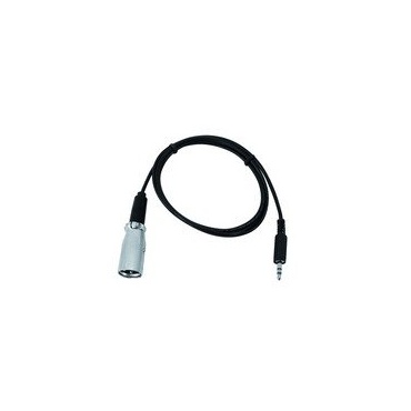 Mikrofonkabel, DMX-Adapter IN Klinke 3,5/XLR 1m von Eurolite Bild 1