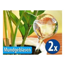 Royal Gardineer Giefrei-Bewsserungskugeln aus Glas, 2er-Set Bild 1