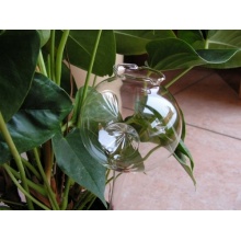 3 Durstkugeln / Bewsserungskugeln, 3 Reflexe, 8cm, mundgeblasen Lauscha Bild 1