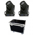 2x Flash Moving Head FL-202 BEAM 5R im Case von Elcotec Bild 1