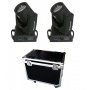 2x Flash Moving Head FL-202 BEAM 5R im Case von Elcotec Bild 1