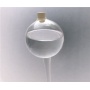 Pflanzensitter Durstkugel Bewsserungskugel klar mit Korken ca.8,5cm Bild 1
