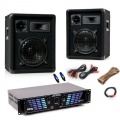 PA Komplettset, Musikanlage Lautsprecher Boxen 1800 Watt DJ-Party 3 von etc-shop Bild 1