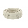 15 m Ring Lautsprecherkabel wei 2x2,5 mm OFC Kupfer Bild 1