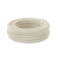 15 m Ring Lautsprecherkabel wei 2x2,5 mm OFC Kupfer Bild 1