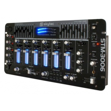 Skytec 4+1 Kanal stereo DJ Mischpult STM-3006 Bild 1