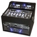  PA-Anlage CD-MP3-USB-SD-Player Mixer Verstärker von Ibiza Bild 1