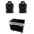 2x Flash Moving Head FL-200 Thunderbolt BEAM 5R mit Case von Elcotec Bild 1