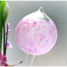 Durstkugel Bewsserungskugel Pflanzensitter - Granulat in rosa ca. 9cm Bild 1