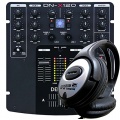 Denon DN-X120 2-Kanal DJ Mixer Battle Mischpult + KEEPDRUM Kopfhrer Bild 1