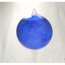 Durstkugel Bewsserungskugel - ca. 8cm mit Farbgranulat blau Bild 1