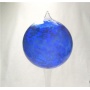 Durstkugel Bewsserungskugel - ca. 8cm mit Farbgranulat blau Bild 1