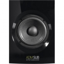 Reloop ADM-SUB Aktiv Subwoofer Studio-Monitor Schwarz Bild 1