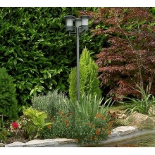 AK 3-flammige SOLAR LED Edelstahl Kandelaber, Standleuchte Bild 1