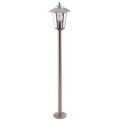 insatech Klassische Außenleuchte Edelstahl Standleuchte VENEDIG 110cm Höhe Bild 1