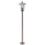 insatech Klassische Außenleuchte Edelstahl Standleuchte VENEDIG 110cm Höhe Bild 1