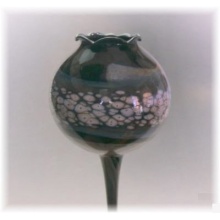 Durstkugel Gieblume schwarz Metaloxyd ca. 8cm Bild 1