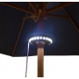 Sonnenschirmbeleuchtung mit 24 LED, Schirmstock 44-50mm Bild 1