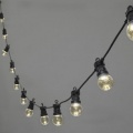 40er LED Party Lichterkette klar Solar Typ U Bild 1