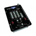 Ett DJ Mischpult Mixer IBIZA 3-Kanal DJ-7744USB schwarz Bild 1