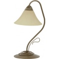 VICTORIA gold I Klassisches Design Tischlampe Tischleuchte Bild 1