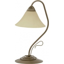 VICTORIA gold I Klassisches Design Tischlampe Tischleuchte Bild 1