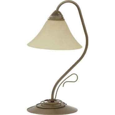 VICTORIA gold I Klassisches Design Tischlampe Tischleuchte Bild 1