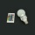 PALMA LED Tischlampe, weie Stehleuchte, Innen-und Auenbereich IP65 Bild 3