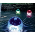 Solar Led Gartenbeleuchtung, Teichbeleuchtung Wasserspiele Bild 1