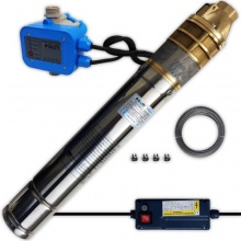 Tiefbrunnenpumpe awm© 3 Zoll SKM Tauchpumpe 750 Watt Bild 1