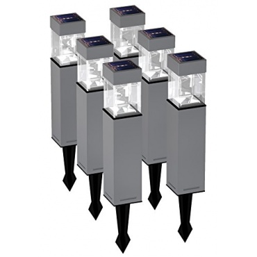 Duracell Solar LED Auenleuchte aus Glas hellwei GL004NT6DU Bild 1