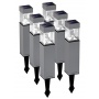 Duracell Solar LED Auenleuchte aus Glas hellwei GL004NT6DU Bild 1