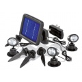 Esotec - Solarspot Trio mit drei Spots schwarz Bild 1