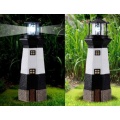 Solar Leuchtturm mit drehender Rundumleuchte Bild 1