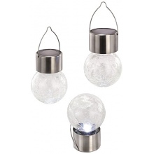 Esotec Solar Hngeleuchten 3-er Set Crackle Balls Bild 1