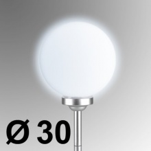 Gartenlampe Leutkugel Solarkugel Auenbeleuchtung Bild 1