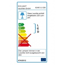 LED-Pollerleuchte 6-flammig Mini-LED-Spot Bild 1