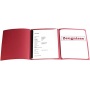 General Office Bewerbungs-Komplettset fr 8 Mappen bordeaux/Prgung Bild 1