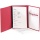 General Office Bewerbungs-Komplettset fr 8 Mappen bordeaux/Prgung Bild 2