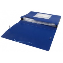 Q-CONNECT 12 X Fächermappe 13 Taschen blau KF01275 Bild 1