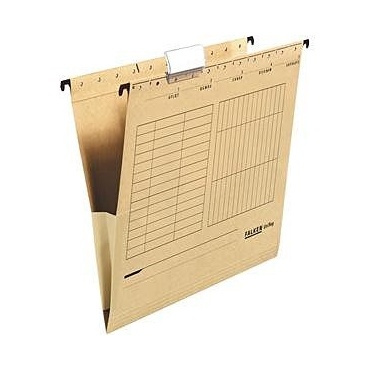 Faxland 50x Hngetasche m. Leinenfrsche A4, Naturbraun Bild 1