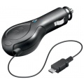 KFZ-Ladekabel 12V/24V Micro USB mit Kabelrolle von Wentronic Bild 1