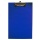 Leviatan Klemmbrett Schreibplatte A4 PVC-Folie leinengeprgt blau Bild 1