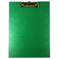 Leviatan Klemmbrett A4 PVC-Folie leinengeprgt grn Bild 1