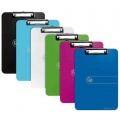 Herlitz Klemmbrett easy orga to go, DIN A4, blau transparent Bild 1
