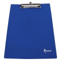 Forpus Klemmbrett Schreibplatte A4 stabil PVC-Folie blau Bild 1