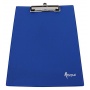 Forpus Klemmbrett Schreibplatte A4 stabil PVC-Folie blau Bild 1