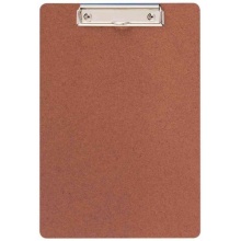 A4 Schreibplatte Hartfaser, Farbe: holz Bild 1